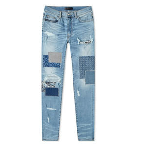 Amiri Japanese repair Rosebowl jeans patchwork size 30